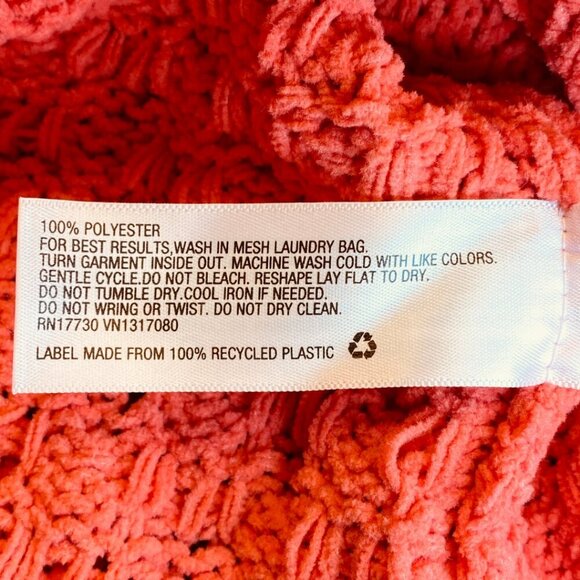 A New Day Coral Knit Crewneck Sweater – Size Large - Picture 7 of 14